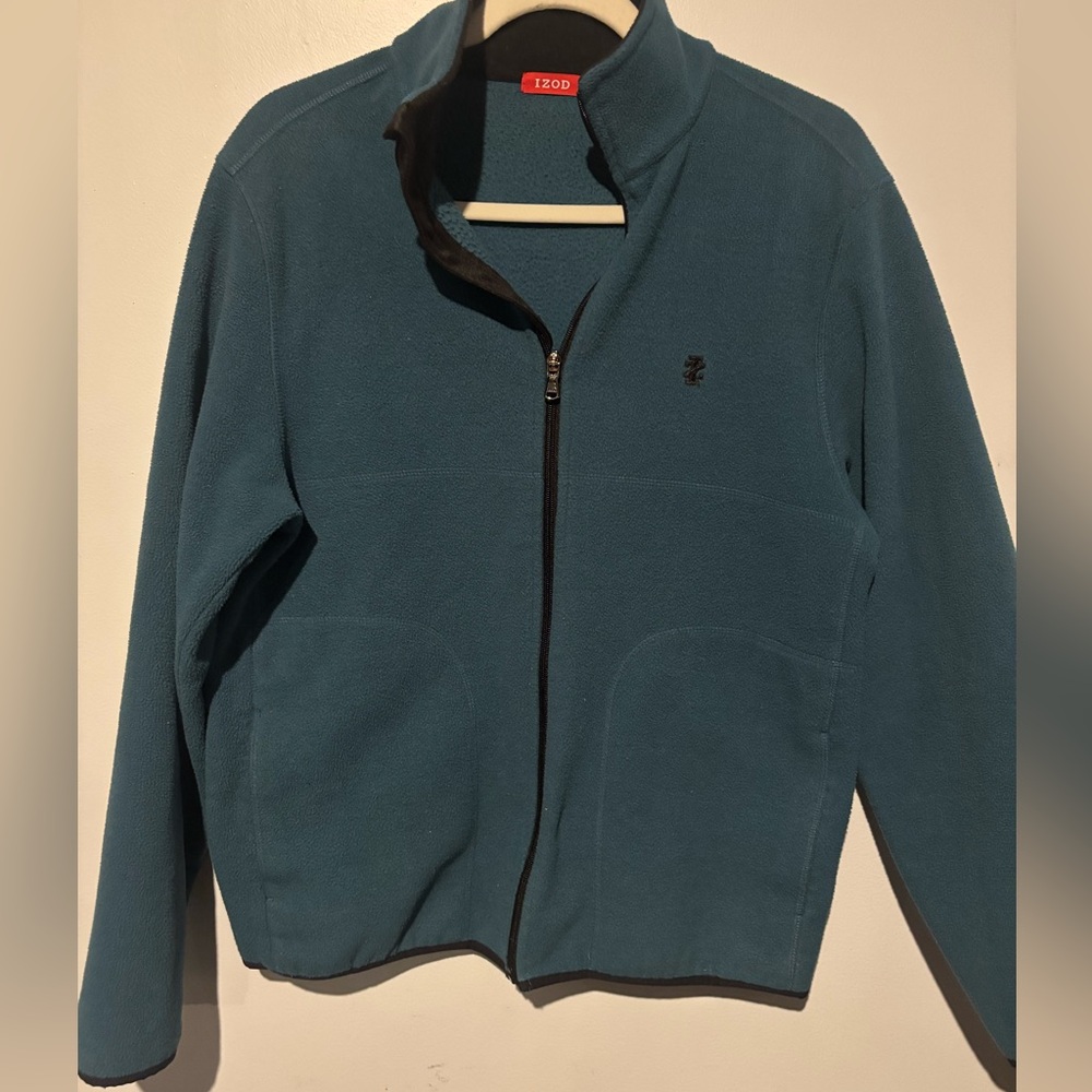 Izod Blue Fleece Jacket